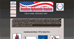 Desktop Screenshot of americanhydrostaticservices.com